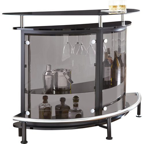 Curved Home Bars & Bar Sets You'll Love Wayfair